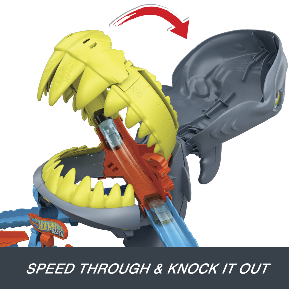 Hot Wheels City Shark Chomp Beach