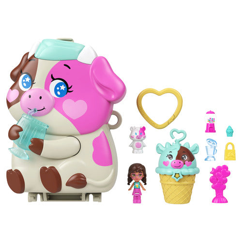 Polly Pocket  Cow Bell Diner Compact