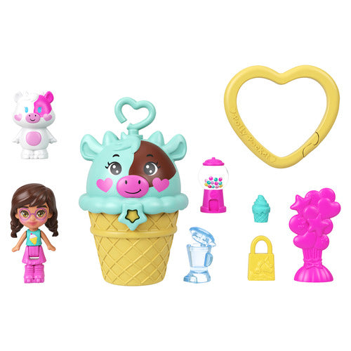 Polly Pocket  Cow Bell Diner Compact