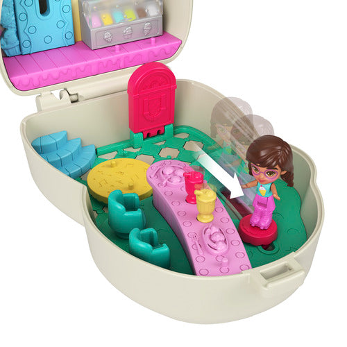 Polly Pocket  Cow Bell Diner Compact
