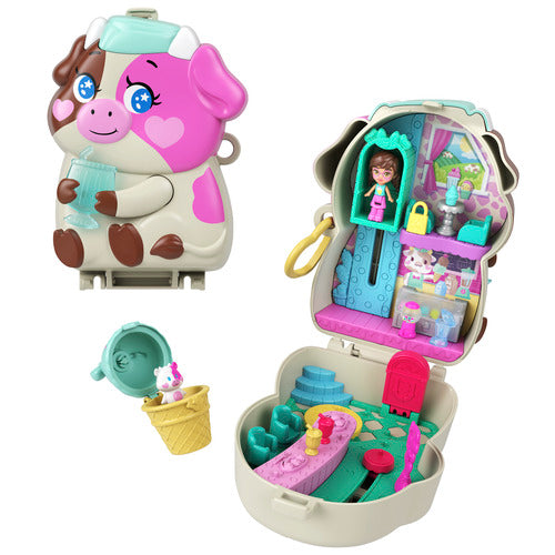 Polly Pocket  Cow Bell Diner Compact