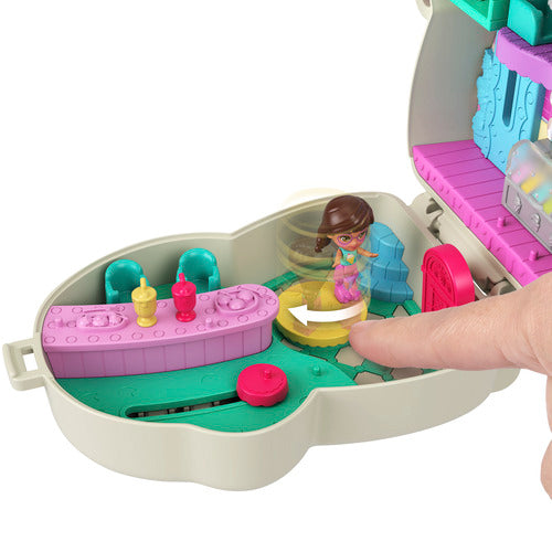 Polly Pocket  Cow Bell Diner Compact