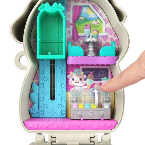 Polly Pocket  Cow Bell Diner Compact