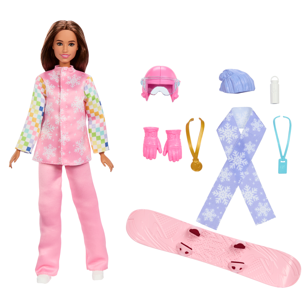 Barbie Snowboarder Doll & Accessories