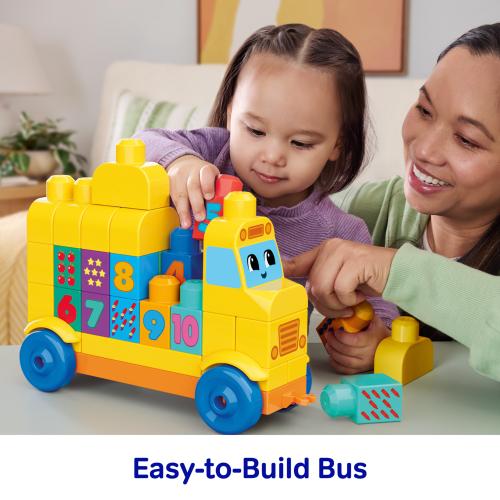 Mega Bloks Build & Count Bus