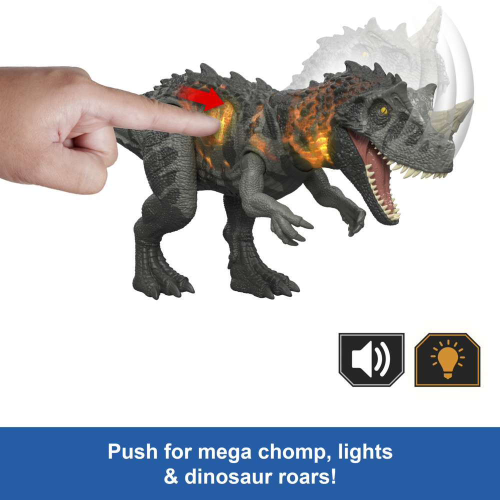 Jurassic World Wild Roar Ceratosaurus