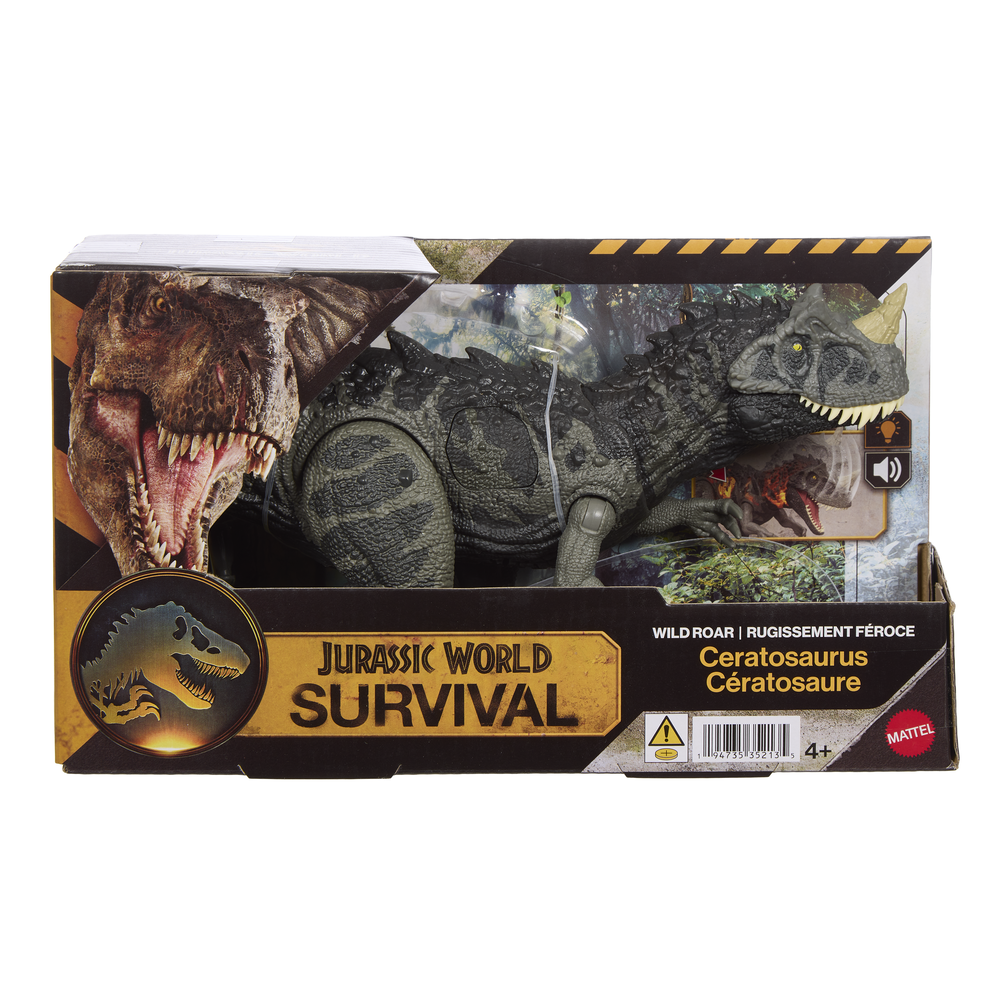 Jurassic World Wild Roar Ceratosaurus