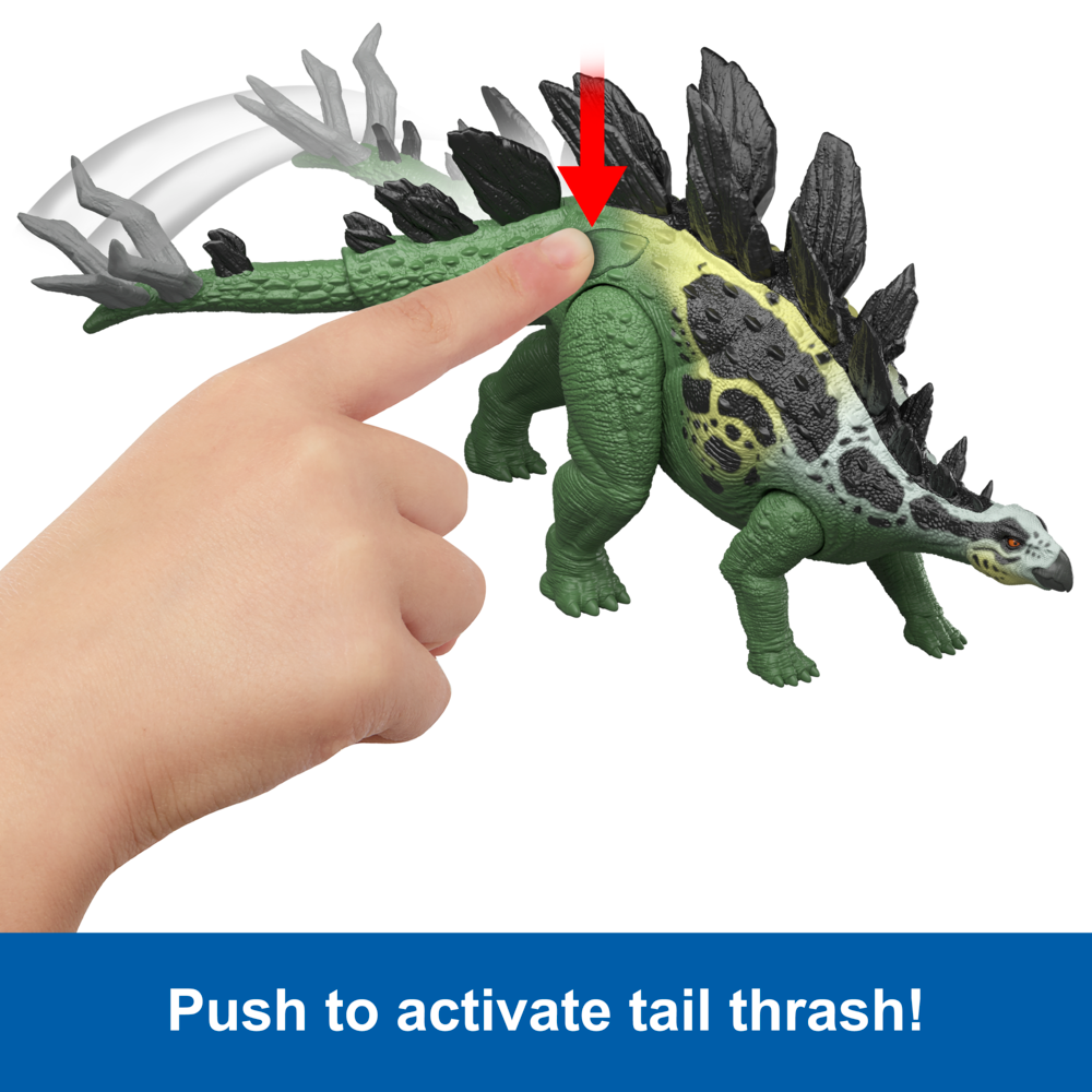 Jurassic World Gigantic Thrashers Stegosaurus