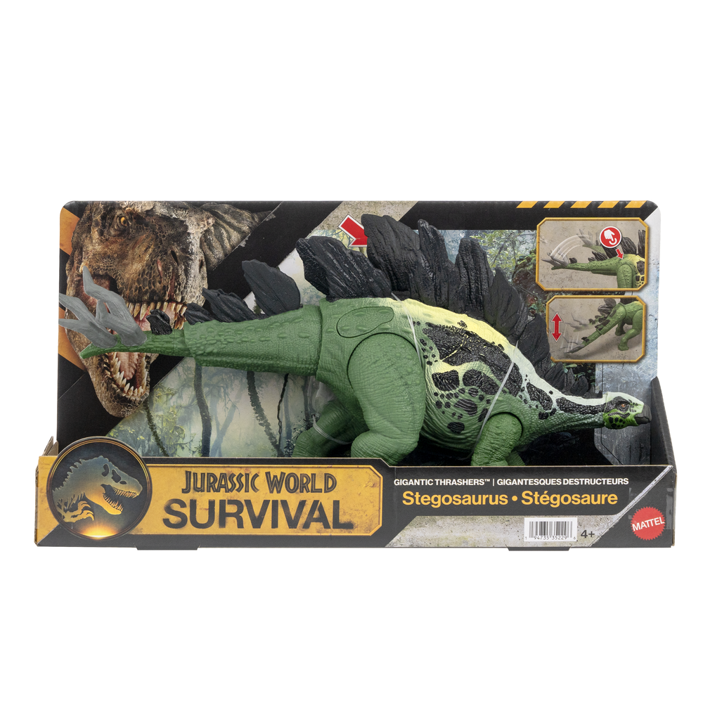 Jurassic World Gigantic Thrashers Stegosaurus