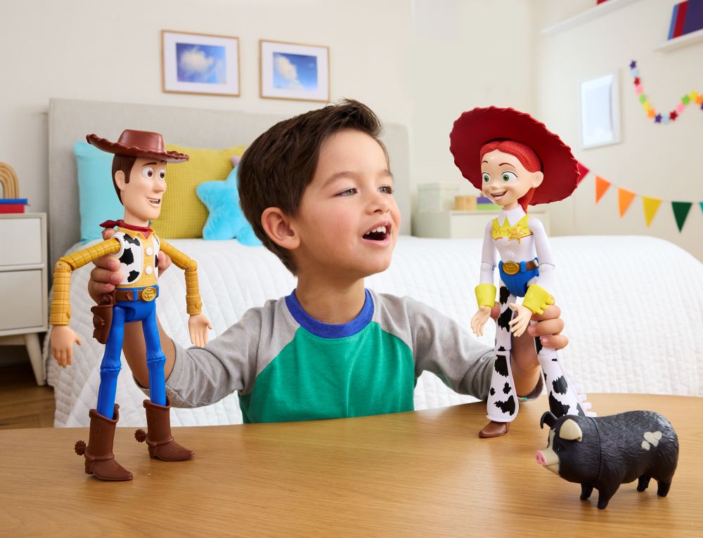Toy Story 5 12" Running Woody Action Figure