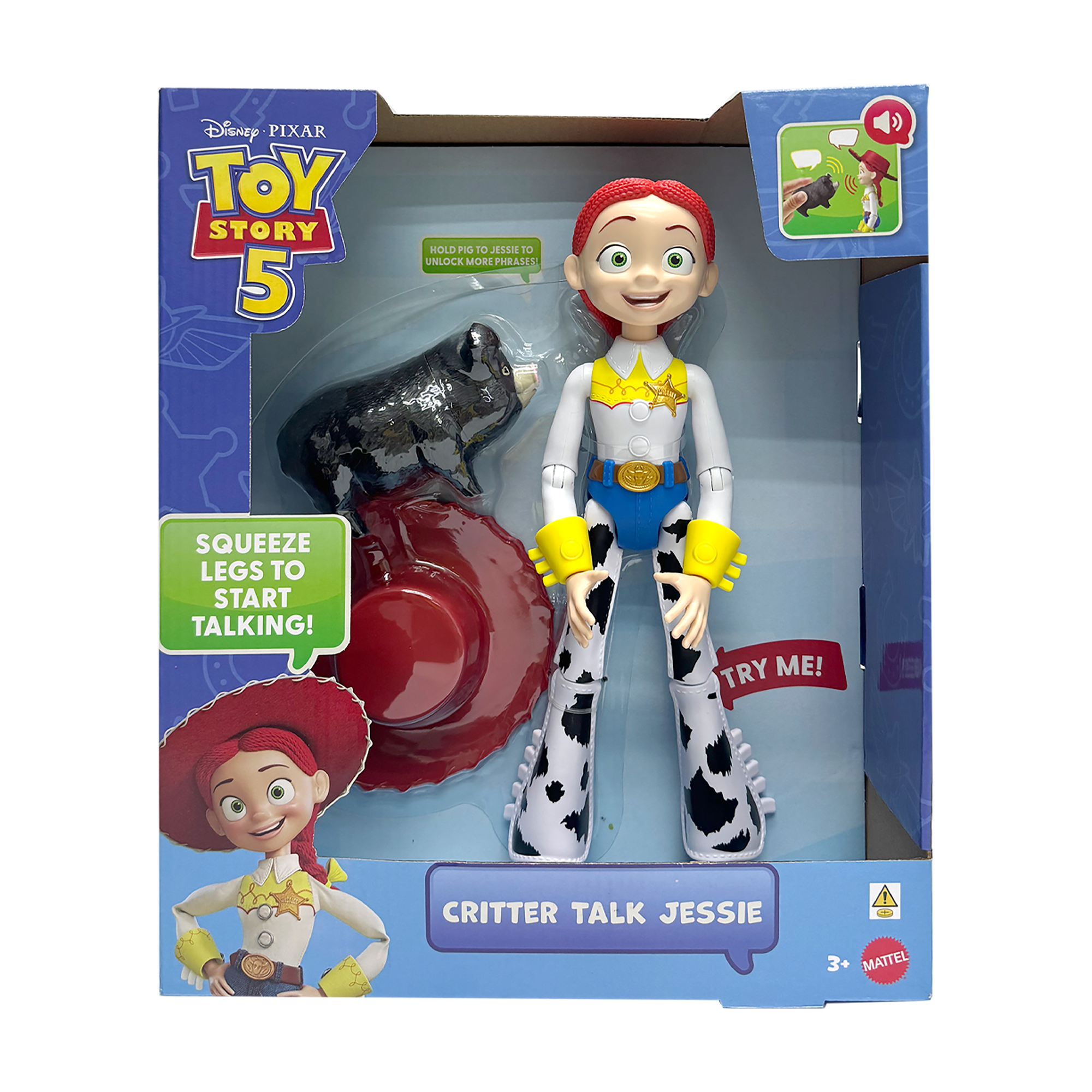 Toy Story 5 12" Feature Critter Talk Jessie Action Figure