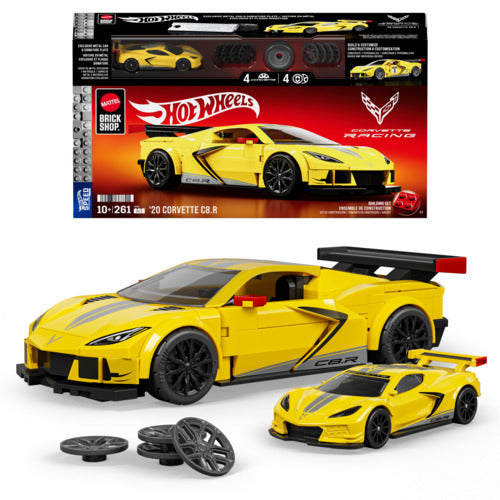 Mattel Brick Shop Hot Wheels Speed Chevrolet Corvette C8.R