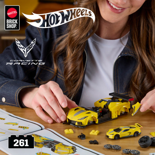 Mattel Brick Shop Hot Wheels Speed Chevrolet Corvette C8.R