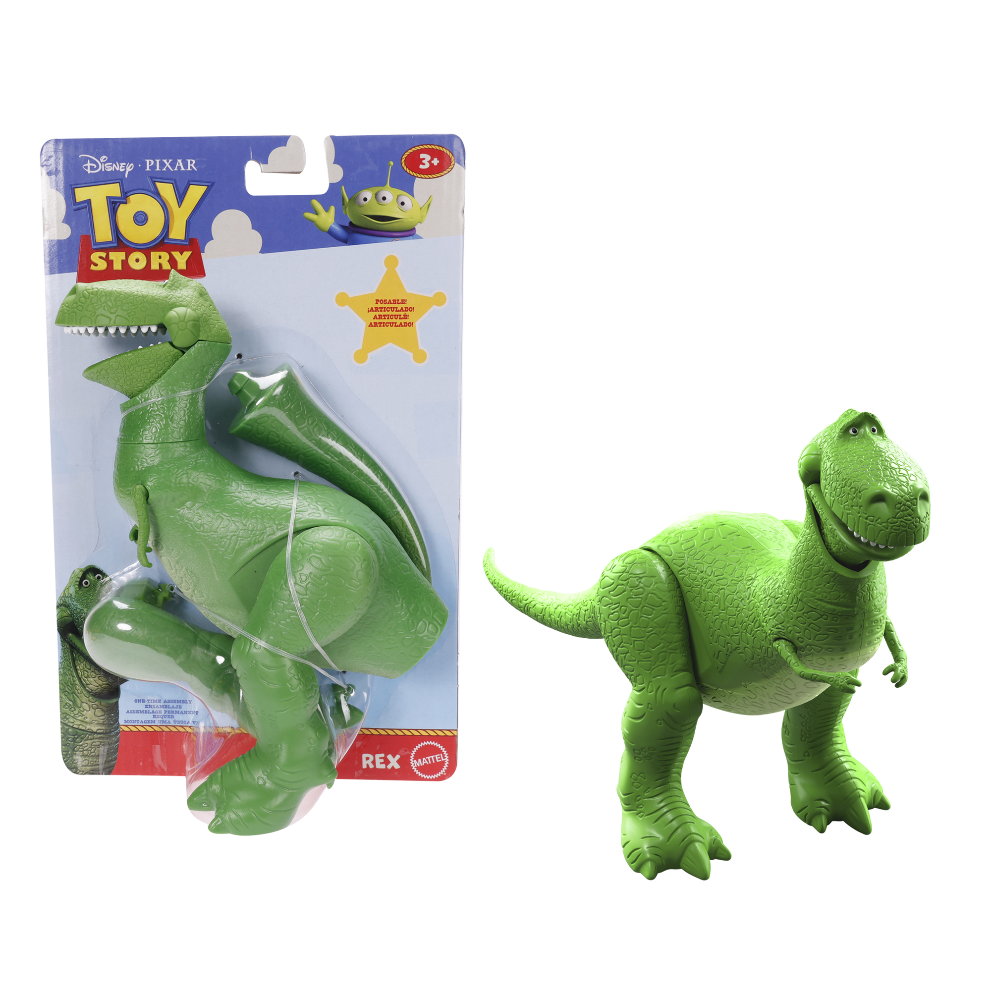 Toy Story 5 Playscale (7") Rex Action Figure