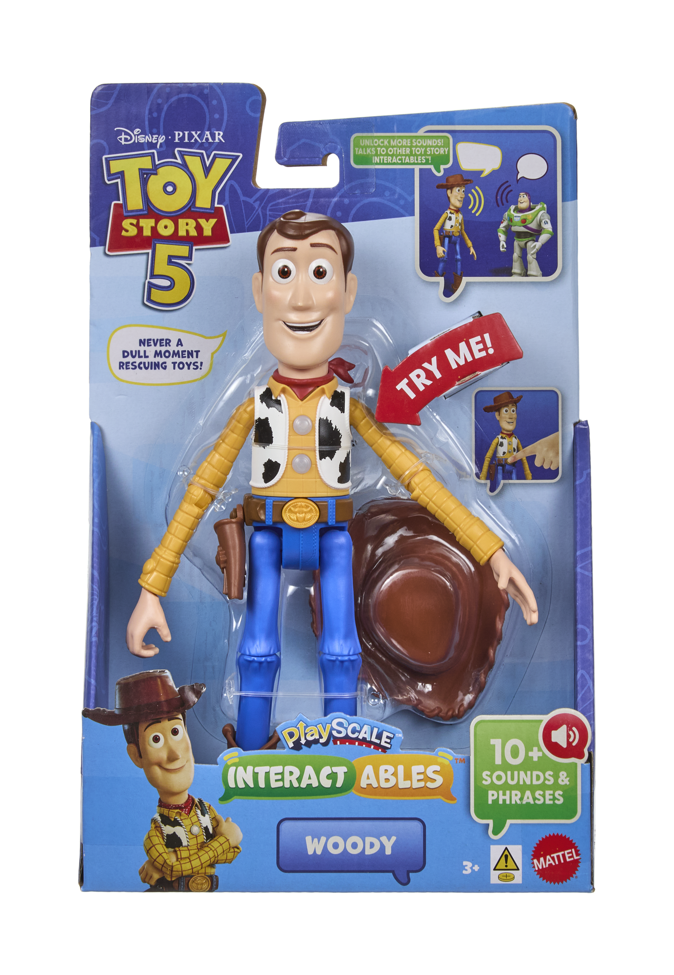 Disney Pixar Toy Story 5 Interactables Figure Woody