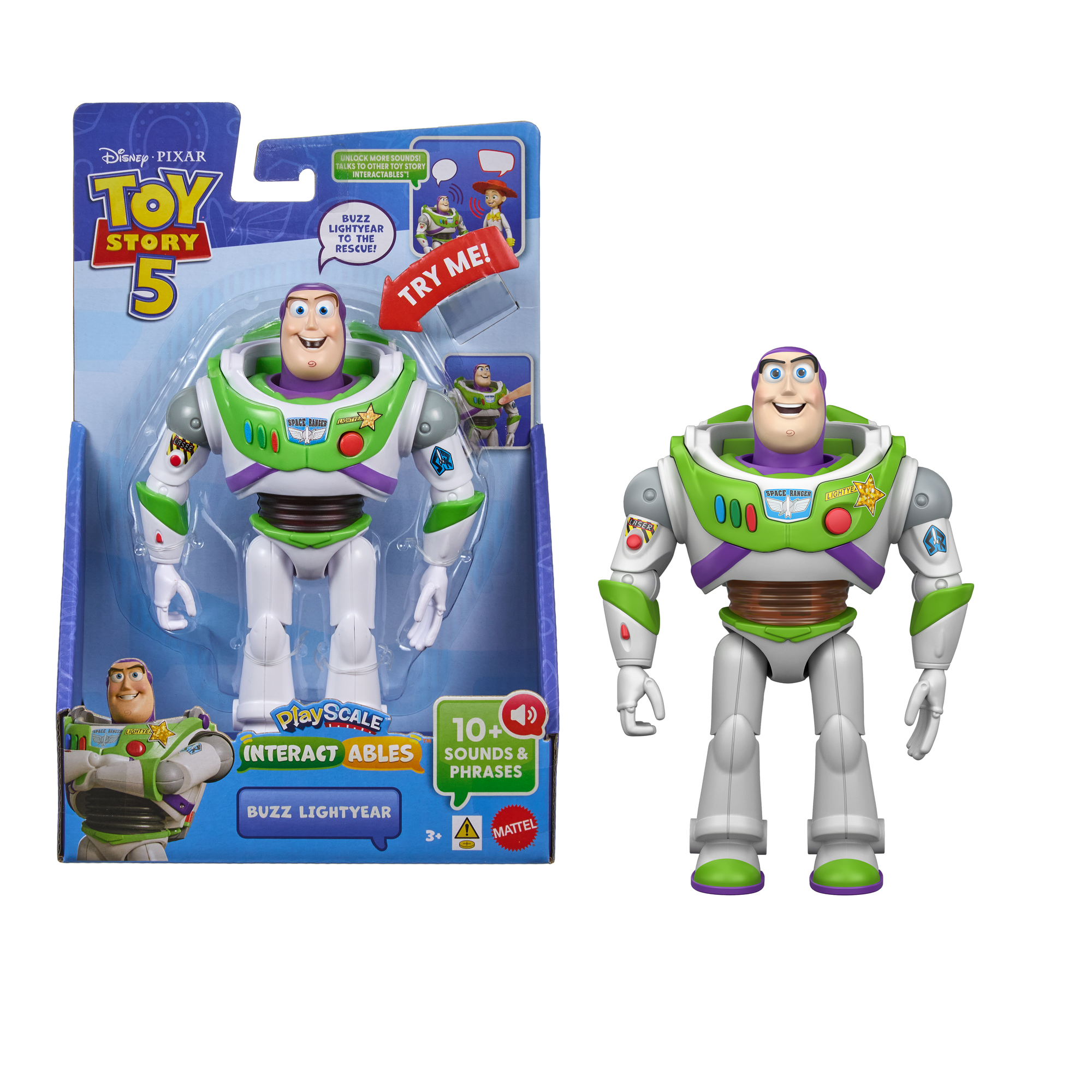 Disney Pixar Toy Story 5 Interactables Figure Buzz Lightyear