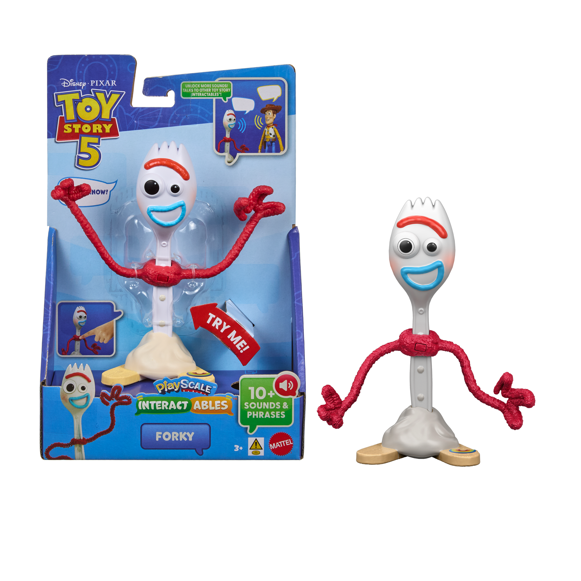 Disney Pixar Toy Story 5 Interactables Figure Forky