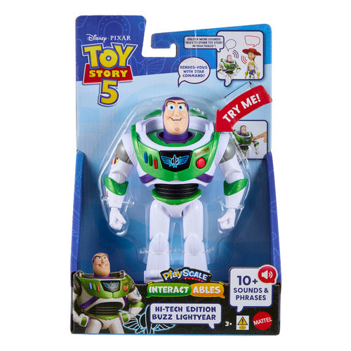 Toy Story 5 7" Interactable Talker High Tech Buzz Figure