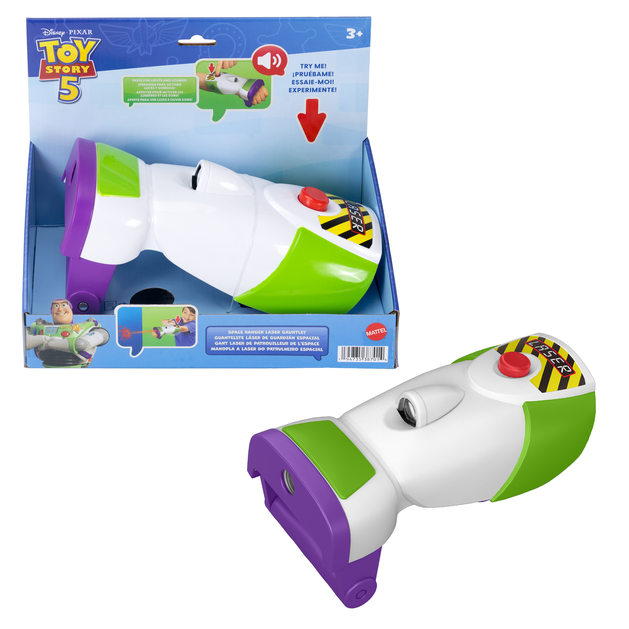 Toy Story 5 Buzz Lightyear Star Command Blaster Laser Roleplay