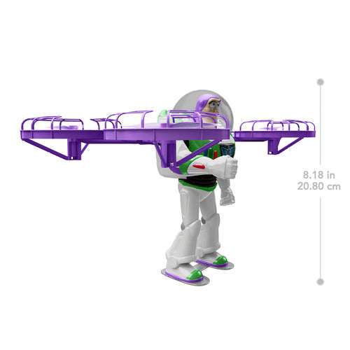 Disney And Pixar Toy Story 5 Flying Rc Hi-Tech Edition Buzz Lightyear Action Figure Remote Controlled