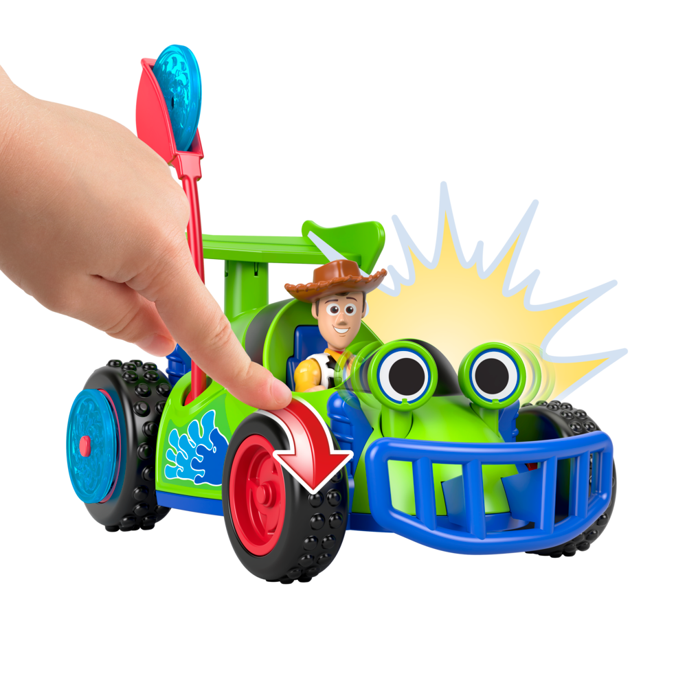 Imaginext Disney Pixar Toy Story Woody & R.c. Toy Set