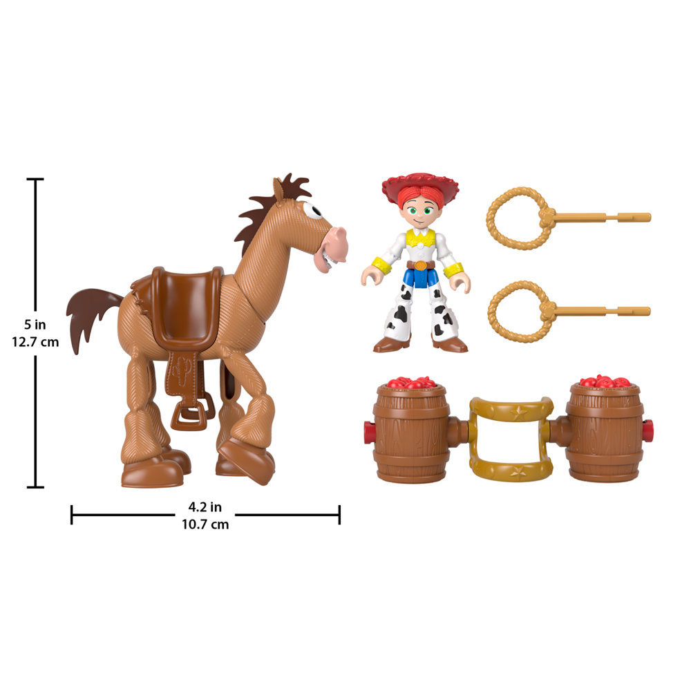Imaginext Toy Story Jessie & Bullseye Toy Set