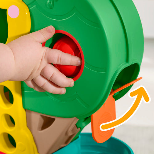 Fisher-Price Sit-To-Stand Jungle Tree, Baby To Toddler Musical Ball Drop Play Center With 6 Balls
