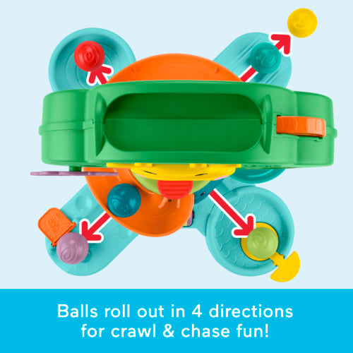Fisher-Price Sit-To-Stand Jungle Tree, Baby To Toddler Musical Ball Drop Play Center With 6 Balls