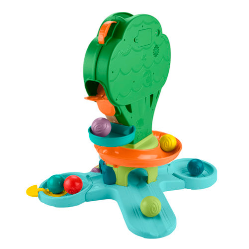 Fisher-Price Sit-To-Stand Jungle Tree, Baby To Toddler Musical Ball Drop Play Center With 6 Balls