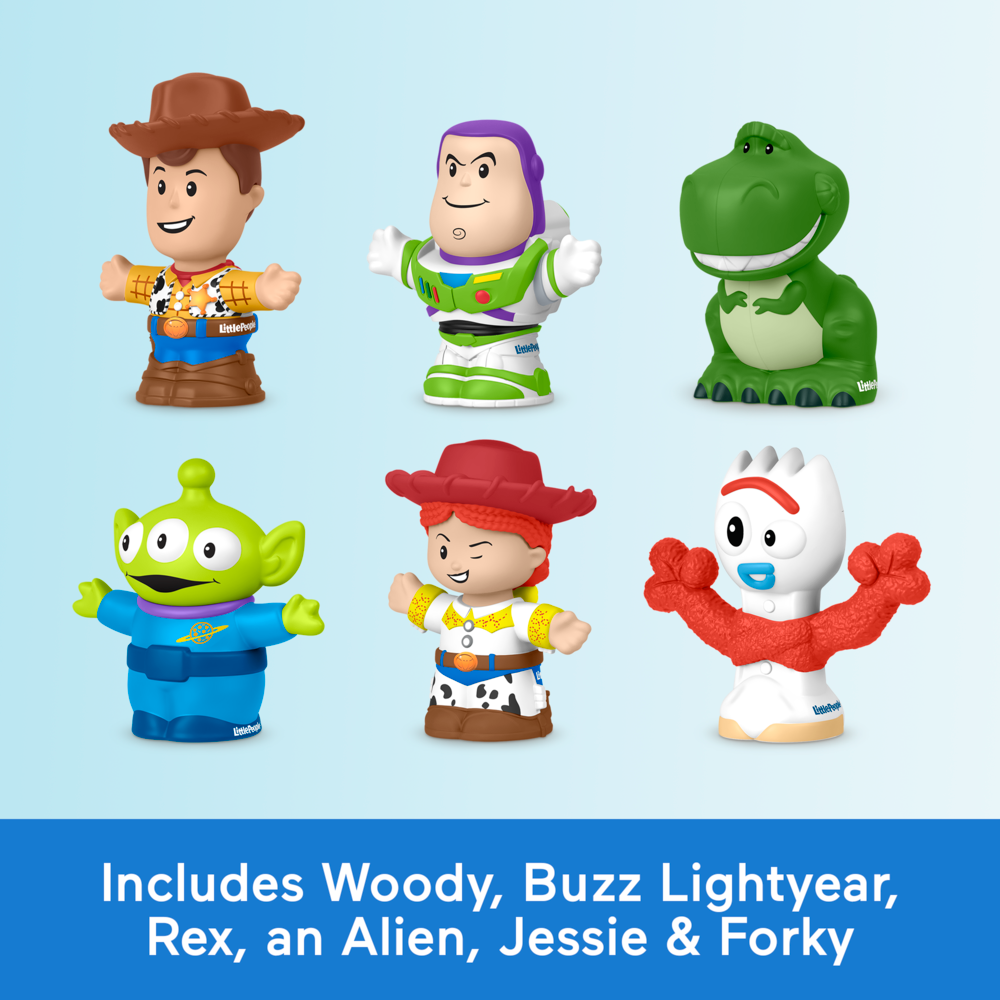 Fisher Price Little People Disney  Toy Story Figure 6 Pack