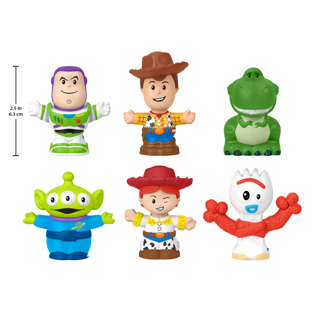 Fisher Price Little People Disney  Toy Story Figure 6 Pack