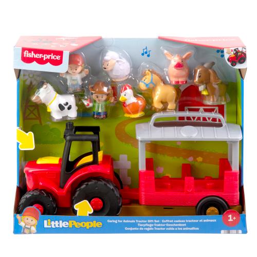 Fisher Price Little People Caring For Animals Tractor Gift Set