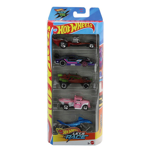 Hot Wheels Let's Race 5 Pack