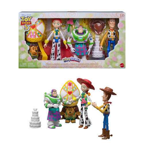 Disney Pixar Toy Story 5 Figures Buzz & Jessie Forever 4 Pack