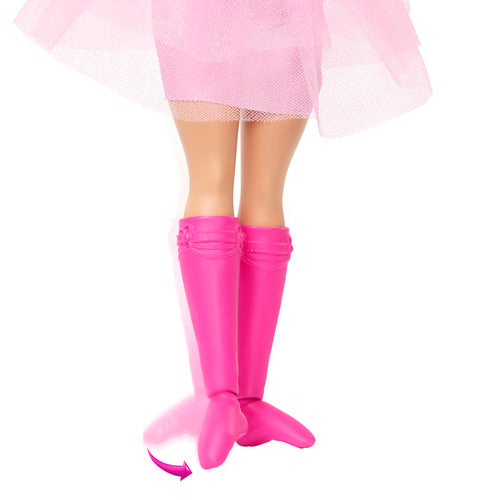 Barbie In The Nutcracker Daisy Ballerina Doll With Articulated Ankles And Candy Cane Baton