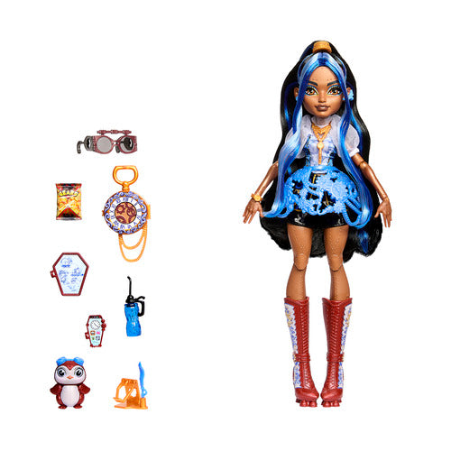 Monster High Doll Robecca Steam With Pet