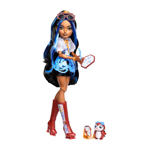 Monster High Doll Robecca Steam With Pet