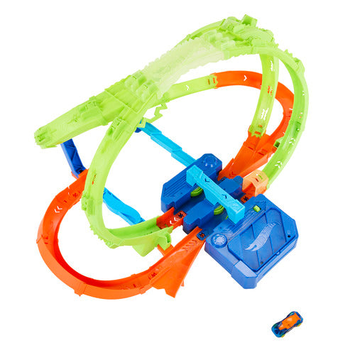 Hot Wheels Stunt Tracks Hypersphere Crash Playset