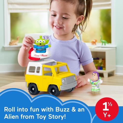 Fisher Price Little People Disney Toy Story Pizza Planet Vehicle