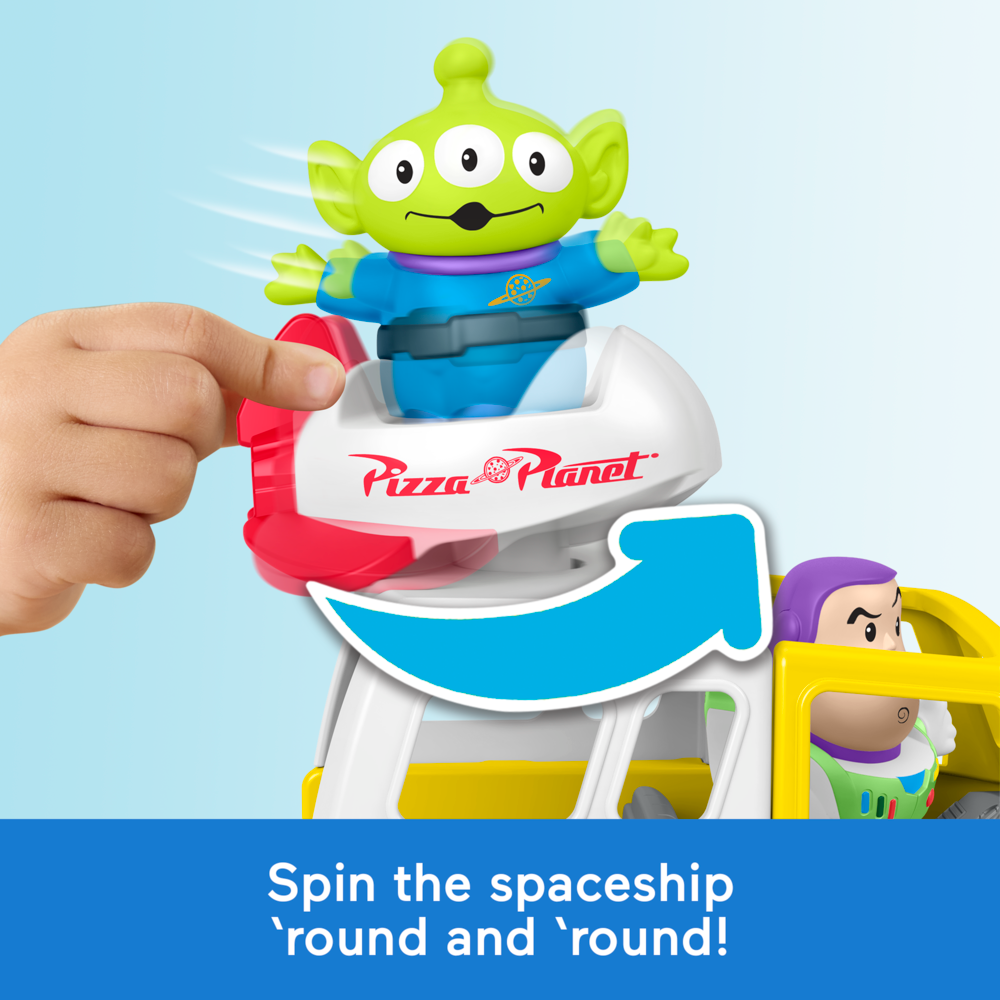Fisher Price Little People Disney Toy Story Pizza Planet Vehicle