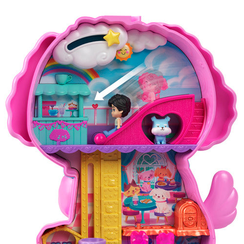 Polly Pocket Café Pup Purse Playset