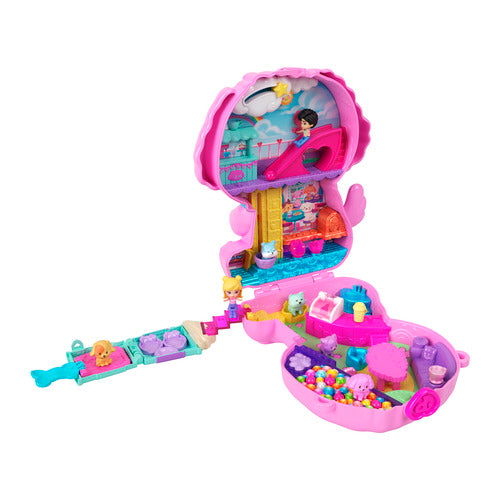 Polly Pocket Café Pup Purse Playset