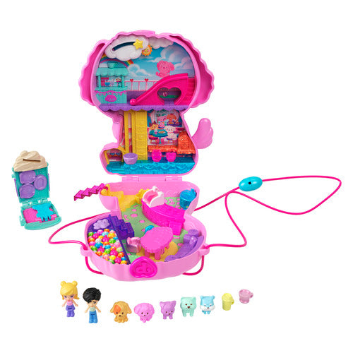 Polly Pocket Café Pup Purse Playset