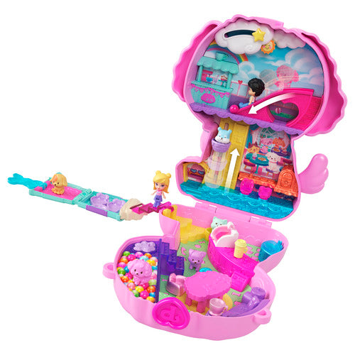 Polly Pocket Café Pup Purse Playset