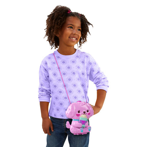 Polly Pocket Café Pup Purse Playset