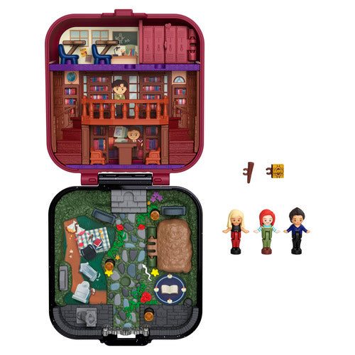 Polly Pocket Micro Dolls & Playset, Buffy The Vampire Slayer Compact With 5 Accessories