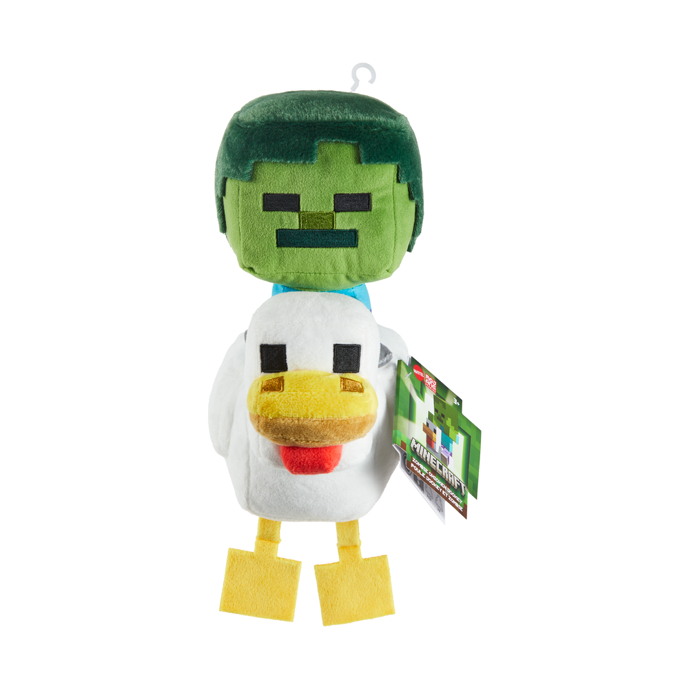 Minecraft 8" Deluxe Plush Chicken Jockey