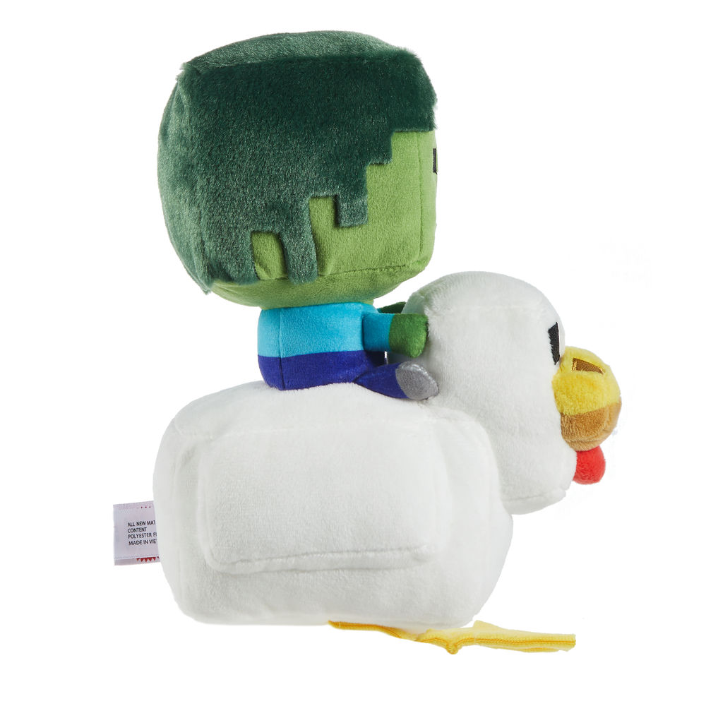 Minecraft 8" Deluxe Plush Chicken Jockey