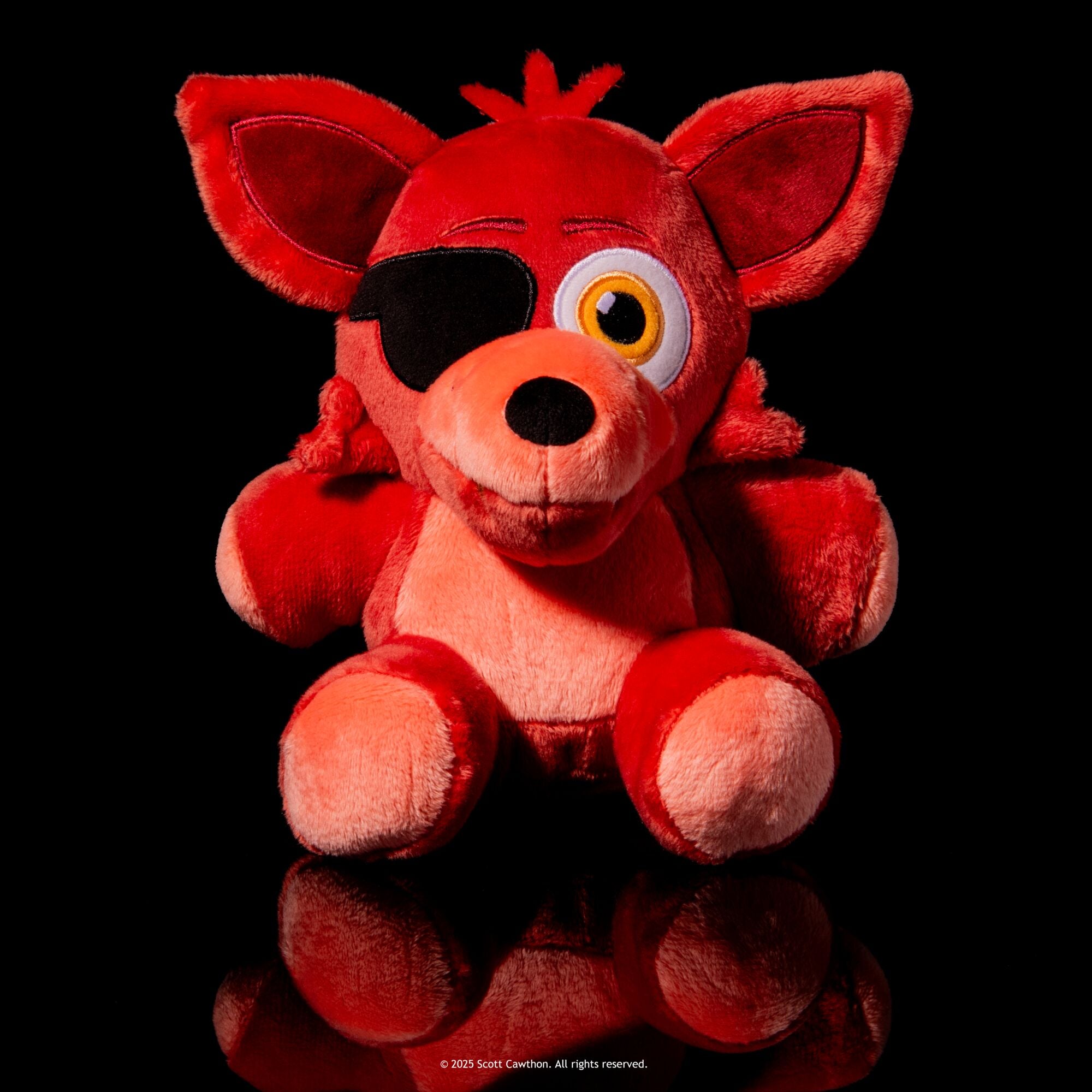 Five Nights At Freddy’s Classic Foxy Plush - 8-Inch Stuffie With Soft Material And Glow-In-The-Dark Eyes