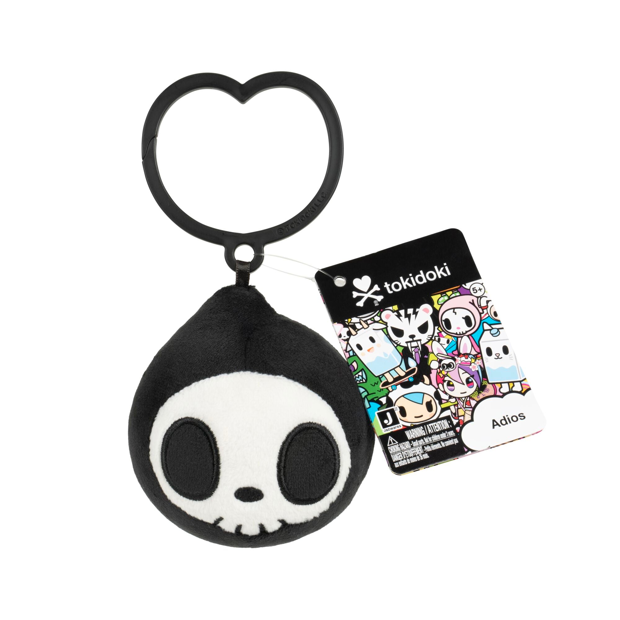 Tokidoki™ 4" Plush Clips Assortment - Sandy, Donutella, Adios, Strawberry Milk - Officially Licensed Tokidoki™ Product From Jazwares